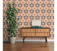 A.S. Création 395392-8,50 m x 0,53 m - Papel pintado retro de los años 70