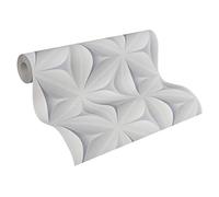 A.S. Création 960421 96042-1 Scandinavian 2 - Papel pintado de tejido no tejido con estampado geométrico (10,05 x 0,53 m), color gris