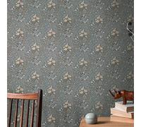 A.S. Création Architects Paper Art of Eden 390573 - Papel pintado para pared, diseño floral, 10,05 m x 0,53 m, fabricado en Alemania