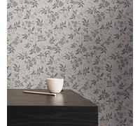 A.S. Création Architects Paper Art of Eden 390632 - Papel pintado para pared, diseño floral, 10,05 m x 0,53 m, fabricado en Alemania