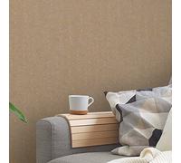 A.S. Création Artdeco 387422 Nara - Papel pintado (10,05 x 0,53 m), color amarillo dorado y beige