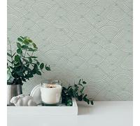 A.S. Création Artdeco 387423 Nara - Papel pintado (10,05 m x 0,53 m), color verde