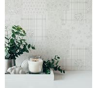 A.S. Création Blumenmchen Maison Charme 390662 - Papel pintado no tejido, 10,05 m x 0,53 m, fabricado en Alemania