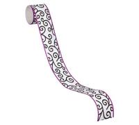 A.S. Création cenefa autoadhesivo Stick Ups negro lila blanco 5,00 m x 0,05 m 902023