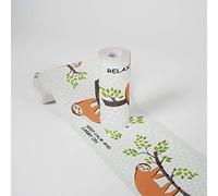 A.S. Création Cenefas Adhesivas Para Los Niños Lovely Kids Chill & Relax 5.00 m x 0.155 m Naranja Verde Marrón Fabricado en Alemania 403751