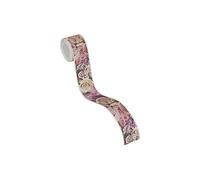 A.S. Création Cinta adhesiva para papel pintado, diseño de flores, color rosa, rosa y rosa 390431, 5,00 m x 0,05 m, color rosa