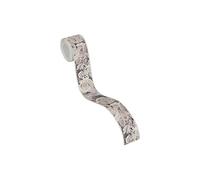 A.S. Création Crema de papel pintado autoadhesiva, diseño de flores, color rosa, gris, 390431, 5,00 m x 0,05 m, fabricado en Alemania