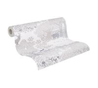 A.S. Création Lilly & Luis papel pintado no tejido con motivo bosque en marrón, crema, blanco - papel pintado bosque 10,05 x 0,53 m Made in Germany - 771332