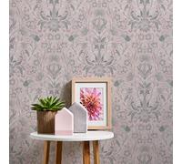 A.S. Création Maison Charme 390752 - Papel pintado no tejido (10,05 m x 0,53 m), diseño de pájaro