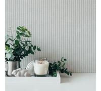 MC61024 - Papel Tapiz Rayas Grises Galerie Maison Charme