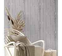 A.S. Création Natural Living 385022 - Papel pintado con aspecto de madera, 10,05 x 0,53 m, fabricado en Alemania