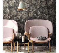 A.S. Création Natural Living 386383 - Papel pintado de palmeras, 10,05 x 0,53 m, fabricado en Alemania