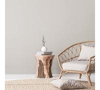 A.S. Création Natural Living 386626 - Papel pintado (10,05 x 0,53 m), color gris claro y blanco
