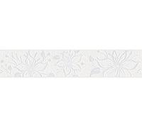 A.S. Creation Only Borders 11 346636 - Cenefa de fieltro (5,00 x 0,13 m), diseño floral, color blanco