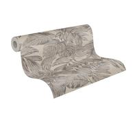 A.S. Création Papel pintado 393402 Floral marrón gris beige - Casual Living Papel pintado de pared para dormitorio - 10,05 m x 0,53 m - Fabricado en Alemania