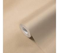 A.S. Création Papel pintado de fieltro beige Uni 383723, moderno, monocolor, para dormitorio, 10,05 x 0,53 m, fabricado en Alemania