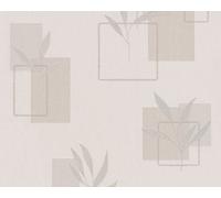 A.S. Création papel pintado de tejido-no-tejido con brillo Life gris metálico 10,05 m x 0,53 m 304919