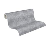 A.S. Création papel pintado de tejido-no-tejido Elegance 3 gris blanco 10,05 m x 0,53 m 305184
