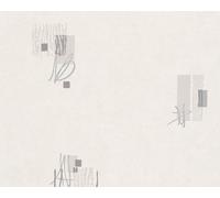 A.S. Création papel pintado de tejido-no-tejido Life beige marrón metálico 10,05 m x 0,53 m 303912
