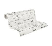 A.S. Création Papel Pintado de Vinilo - Papel de Pared con Diseño de Piedra en Gris y Beige - Papel Pintado para Diferentes Espacios - Papel de Pared en 10,05 m x 0,53 m