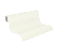 A.S. Création Papel Pintado Liso Blooming Papel pintado tejido no tejido 10.05 m x 0.53 m Blanco Fabricado en Alemania 372681 37268-1