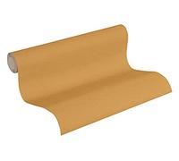 A.S. Création Papel Pintado Liso Ethnic Origin Papel pintado tejido no tejido 10.05 m x 0.53 m Amarillo Fabricado en Alemania 371784 37178-4