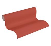 A.S. Création Papel Pintado Liso Ethnic Origin Papel pintado tejido no tejido 10.05 m x 0.53 m Rojo Fabricado en Alemania 371785 37178-5