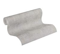 A.S. Création Papel Pintado Liso New Walls Papel pintado tejido no tejido 10.05 m x 0.53 m Gris Fabricado en Alemania 374182 37418-2