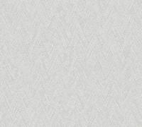 A.S. Création Papel pintado no tejido Hygge 3 en azul, gris - Papel pintado estructura con patrón de espina de pescado en 10,05 m x 0,53 m - Fabricado en Alemania