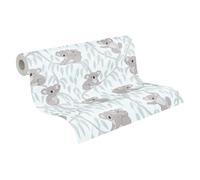 A.S. Création Papel pintado para habitaciones infantiles Lilly & Luis Papel pintado no tejido con diseño de osos koala - 10,05 m x 0,53 m - Marrón, gris, verde - Fabricado en Alemania - 771342