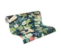 A.S. Création Pintwalls III 791862 - Papel pintado no tejido, diseño natural, color azul y verde