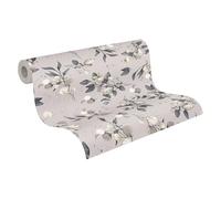 A.S. Création Pure Elegance papel pintado con estructura en blanco - papel pintado en relieve 10,05 x 0,53 m - 397684