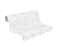 A.S. Création Pure Elegance papel pintado con estructura en blanco - papel pintado en relieve 10,05 x 0,53 m - 397673