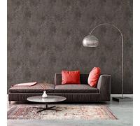 A.S. Création Terra 389191 - Papel pintado no tejido (10,05 m x 0,53 m), diseño de plantas