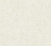 A.S. Création Terra 389203 - Papel pintado no tejido (10,05 m x 0,53 m), diseño floral, color crema y verde