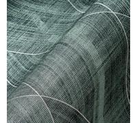 Papel Tapiz Rauten Con Textura Textil Melange - Metálico, Verde