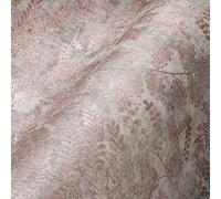 A.S. Création The Bos 388303 - Papel pintado (10,05 x 0,53 m), diseño de flores, color gris y rosa