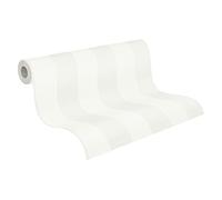 A.S. Création Trendwall 381011 38101-1 - Papel pintado a rayas (10,05 m x 0,53 m), color blanco