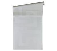 A.S. Création Versace Papel Pintado Liso Papel pintado tejido no tejido 10.05 m x 0.70 m Plata