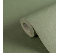 A.S. Création Vliestapete Verde Salvia Olivgrün Mate Con Aspecto Textil 530 mm