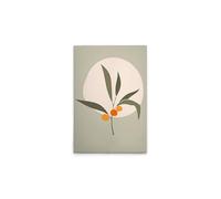 A.S. Création WTD DD132552 - Lienzo decorativo (50 x 75 cm), diseño moderno, color verde y crema