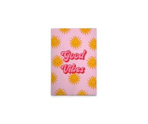 A.S. Création WTD DD132652 Good Vibes - Lienzo decorativo (50 x 75 cm), diseño retro, color rosa