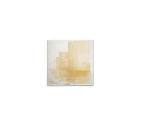 A.S. Création WTD DD133214 - Lienzo decorativo (40 x 40 cm), diseño de acuarela, color blanco y amarillo