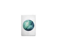 A.S. Création WTD DD133332 - Lienzo decorativo (40 x 60 cm), diseño de planeta verde, color blanco y verde