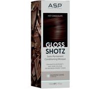 A.S.P Hair Gloss Shotz Mascarilla acondicionadora semipermanente potenciadora del color 150mL Hot Chocolate