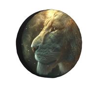 A Sad Lion'S Head - Cubierta de neumático de repuesto, impermeable, a prueba de polvo, ajuste universal para remolque, caravana, SUV, camión, cámper, 16 pulgadas