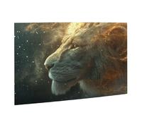 A Sad Lion'S Head - Rompecabezas de madera de 500 piezas para adultos, rompecabezas desafiante para juegos de tamaño de juego de 15 x 20.4 pulgadas