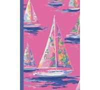 A sailboats with floral sails: Work Notebook, Funny Office Gift for Women, Coworker, Boss, Secret Santa Gag Gift (Blank Lined Journal)