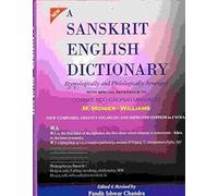 A Sanskrit-English Dictionary