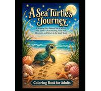 A Sea Turtle’s Journey: An Adult Coloring Book of Whimsical Ocean Voyages and Coastal Dreams (The Cozy Nook Collection : Warm Scenes, Gentle ... Moments for Colorists of All Ages)